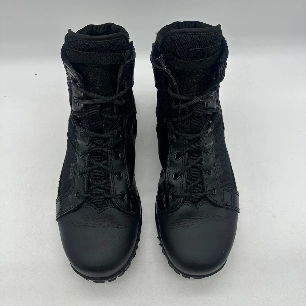 5.11 Tactical 12439ABR Mens Size 9 Black Leather Duty Work A/T 6